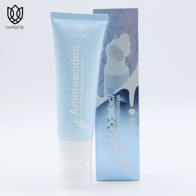 Limpiador facial hidratante de Leche con Aminoácidos 120g