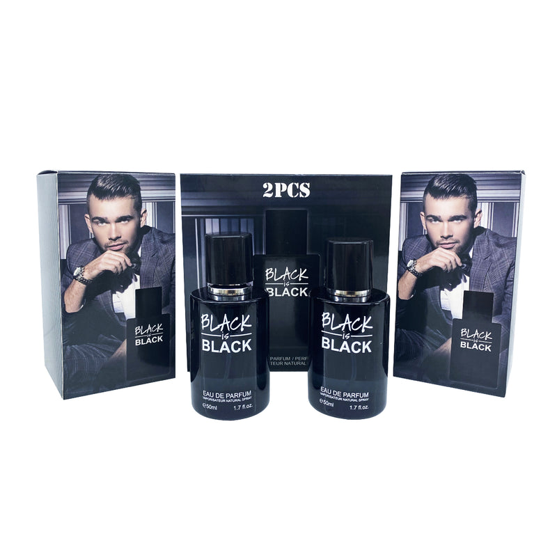 Kit de perfume Black is Black 2pcsx50ml