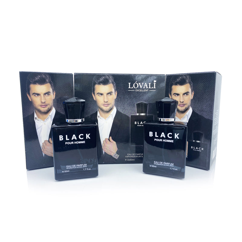 Kit de perfume Black 2pcsx50ml