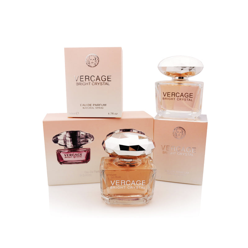 Kit de perfume Vercage Bright Crystal 2pcsx50ml